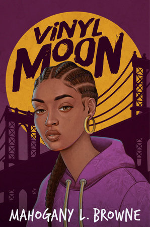 Book Cover Image of “Vinyl Moon”